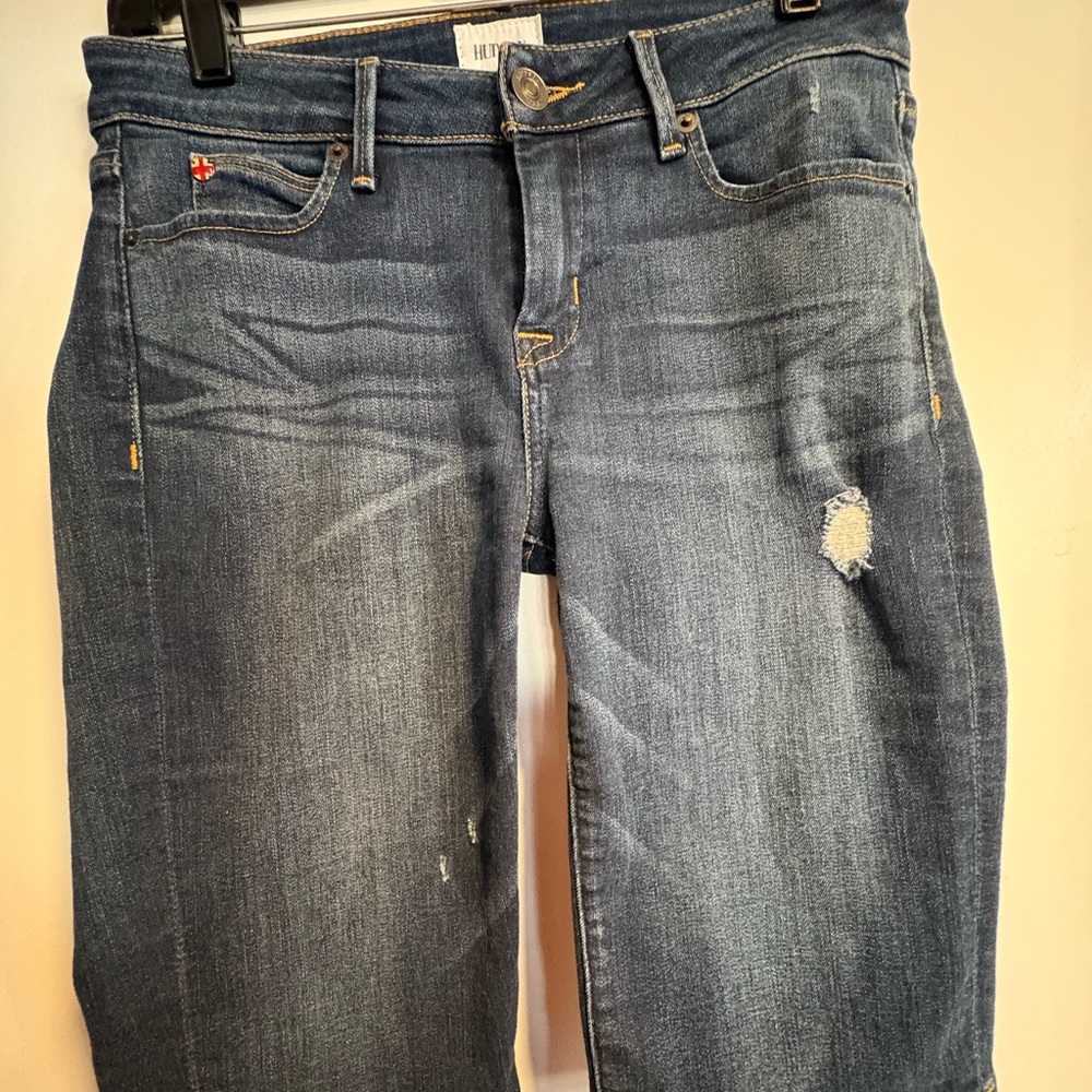 Hudson Viceroy Denim Knee Shorts Size 29